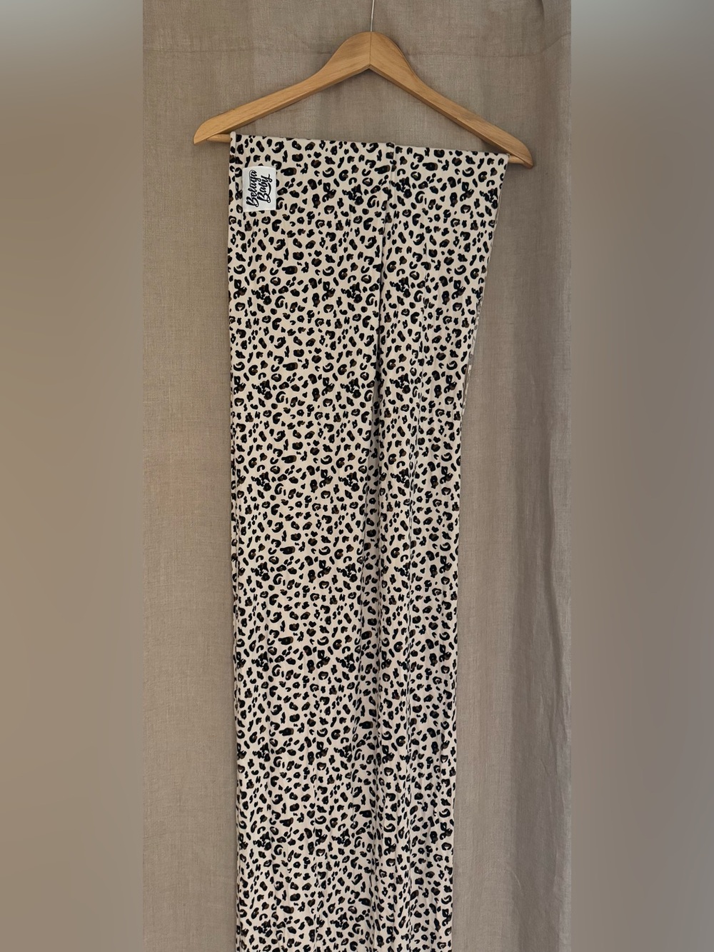 The Lana Beluga Wrap Baby Leopard Print